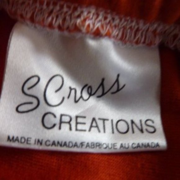 Made in Canada MULTI LAYERED Skirt - S. Cross Creations Artisan Piece - Picture 5 of 6